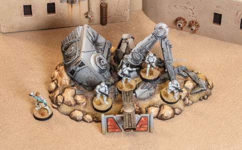 example of moving through terrain